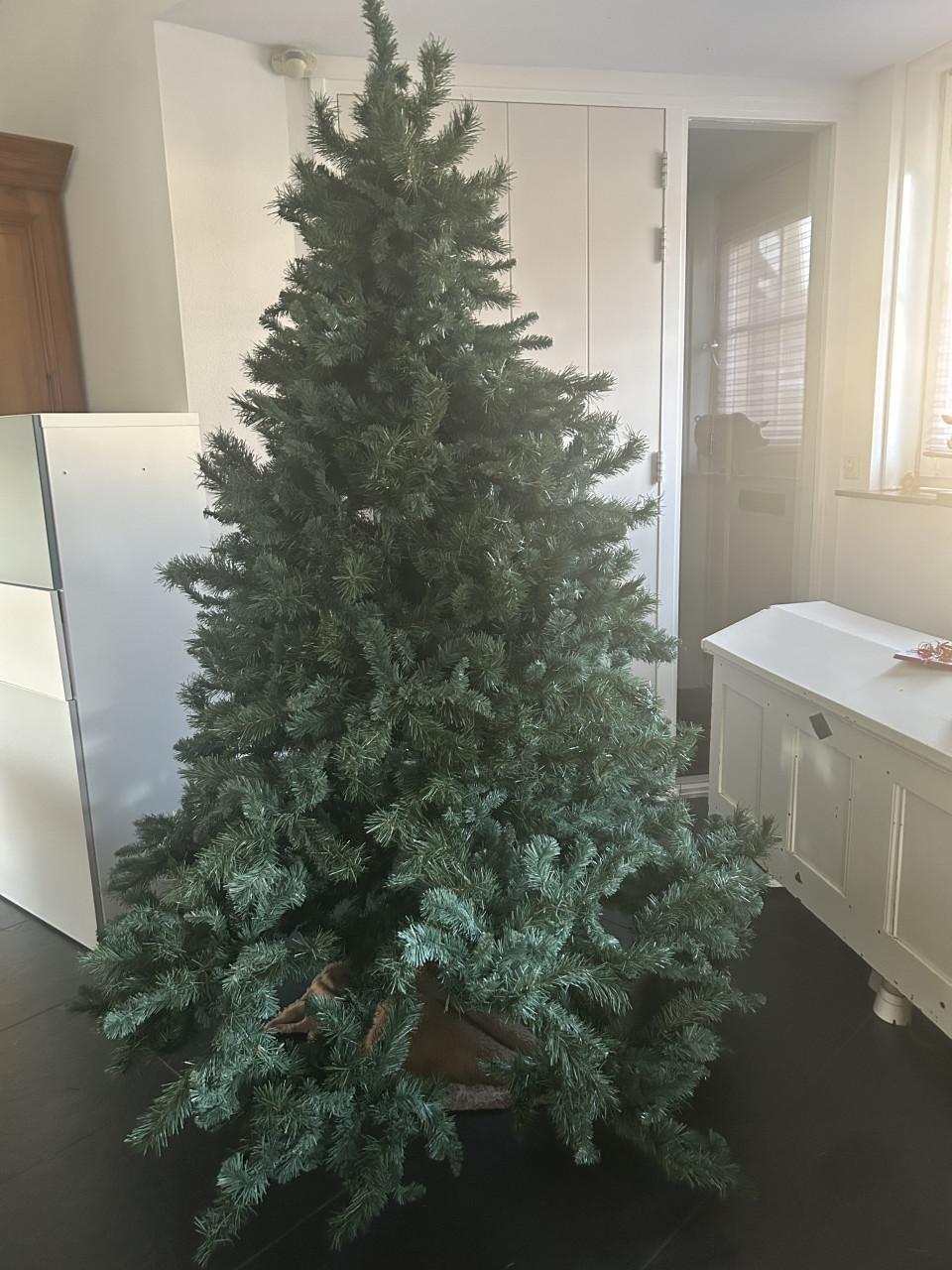 Kerstboom ong 2 meter.