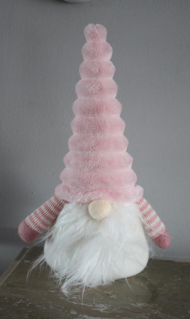 Roze stoffen kerstkbouter