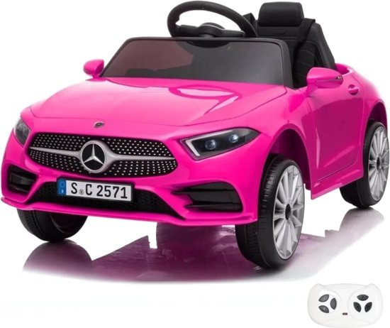 Mercedes CLS350 - Elektrische Kinderauto 12V - 1 tot 5 jaar - Roze