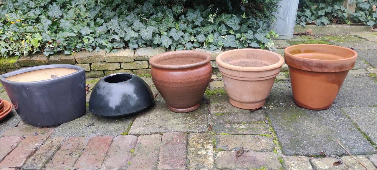 Bloempotten terracotta