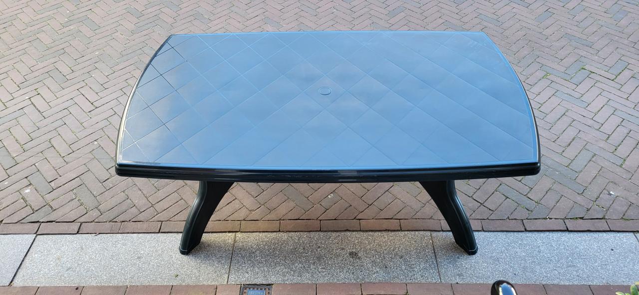 Kunststof tuintafel