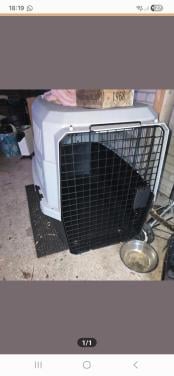 Honden reismand met wieltjes