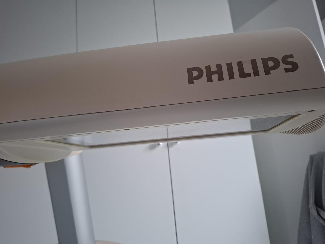 Inklapbare zonnehemel met infrarood. Philips Innergize.