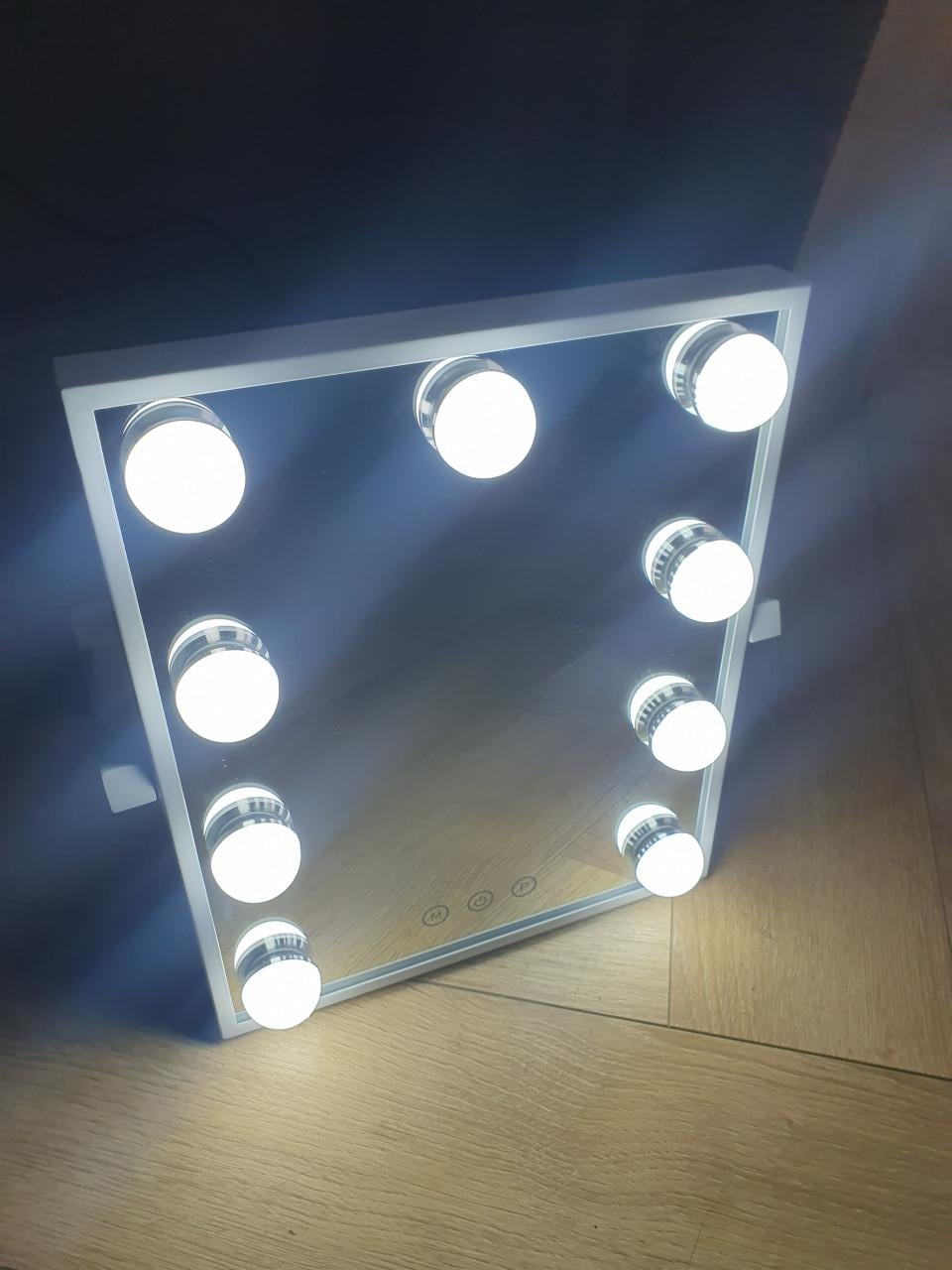 Hollywood Spiegel met licht • Make-up spiegel LED • Dimbaar • 36×30 cm