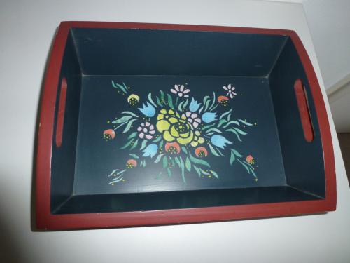 Leuk  houten bakje voor van alles en nog wat................