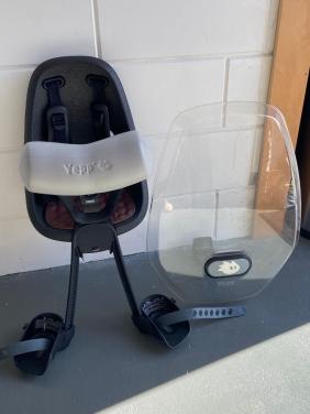 Fietsstoeltje Thule yepp nexxt mini en windscherm