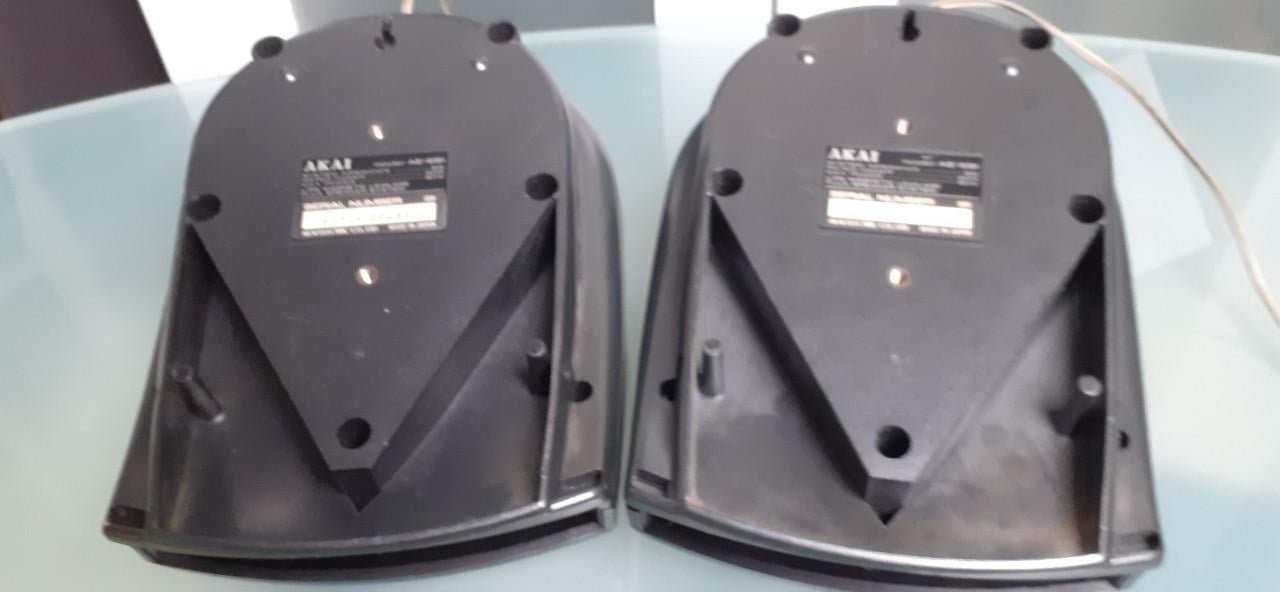 Akai vintage back loaded horn speakers