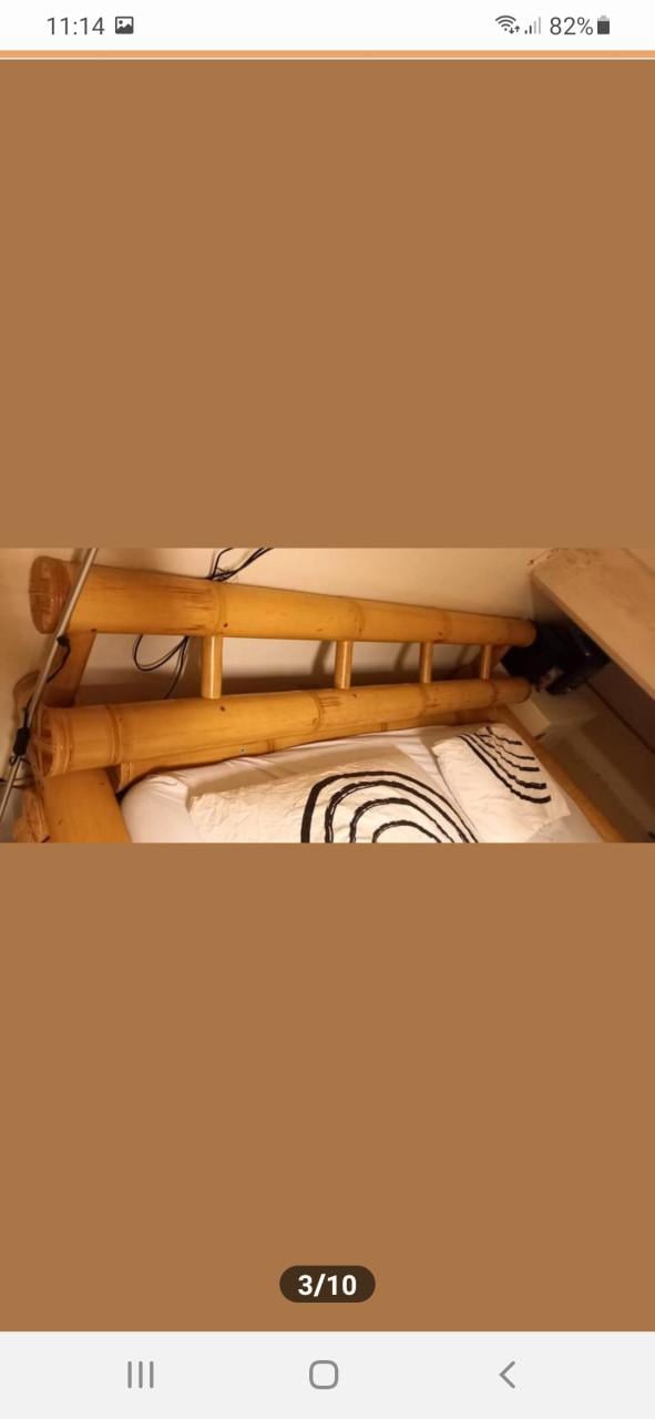 2 persoonsbed Bamboe