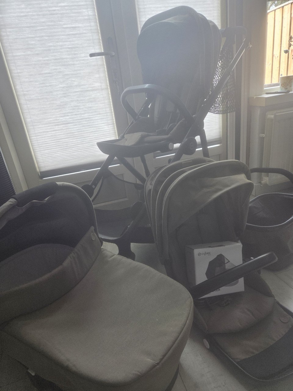 Complete duo kinderwagen Cybex Gazelle S