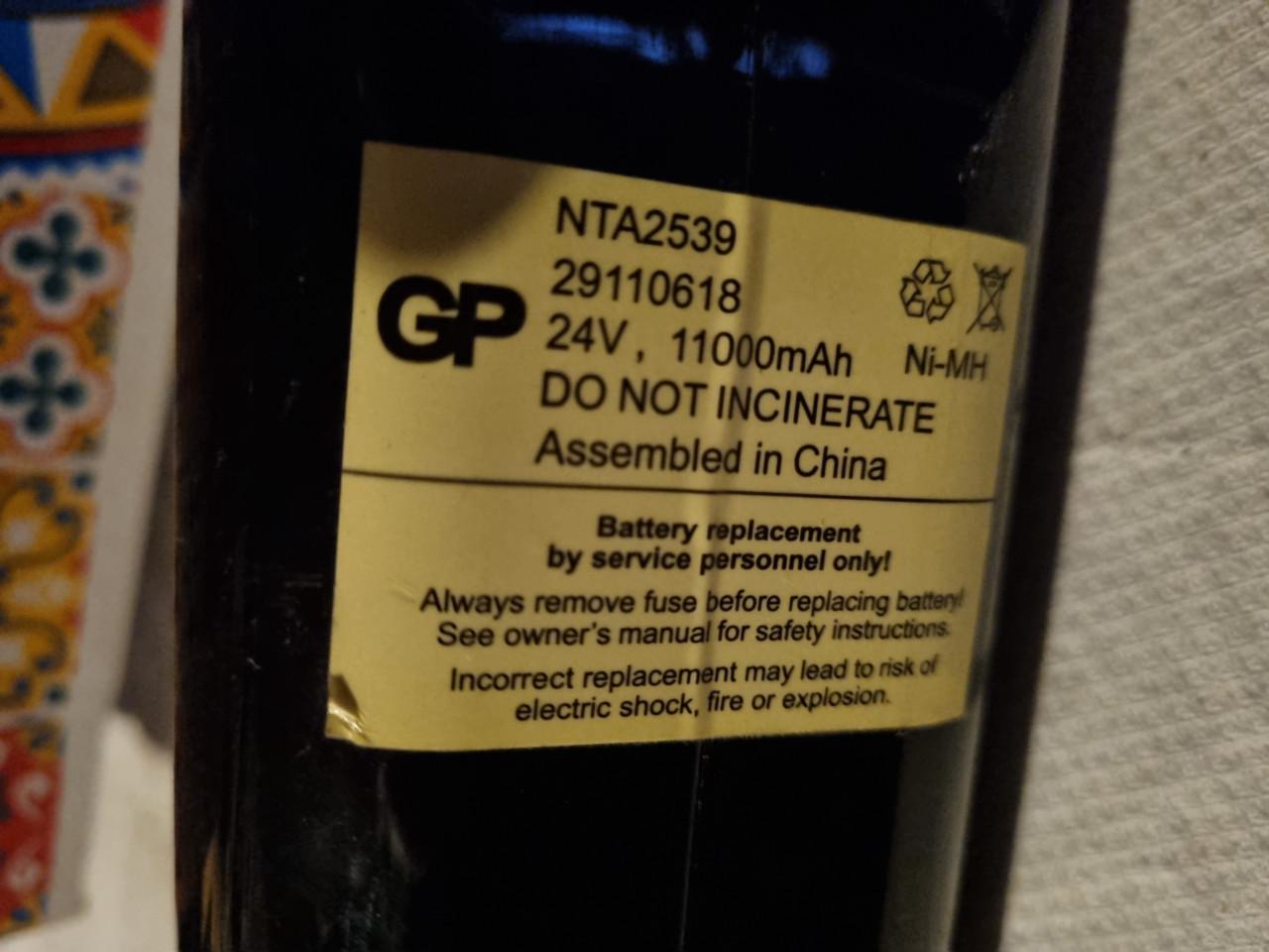 Accu ion elektrische fiets Koga, Sparta, Batavus NTA2529