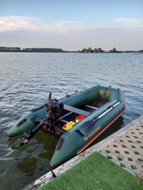 Kolibri rubberboot met buitenboordmotor – compleet en vaarklaar