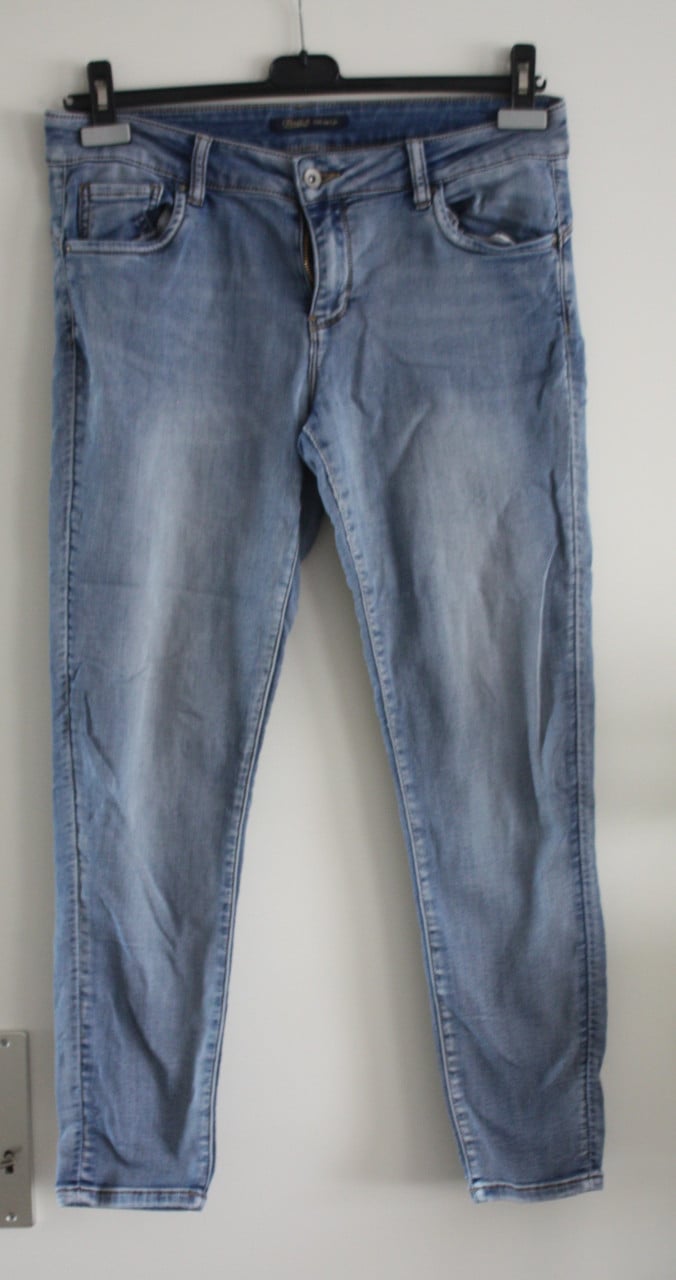 Blauwe spijkerbroek maat xl-42