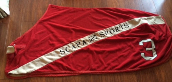 Scapa deken 205 rood