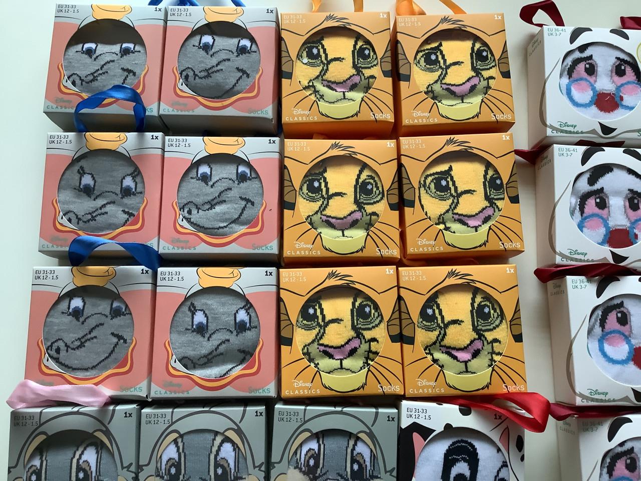 Partij mooie Disney sokken.  ( partij 52)