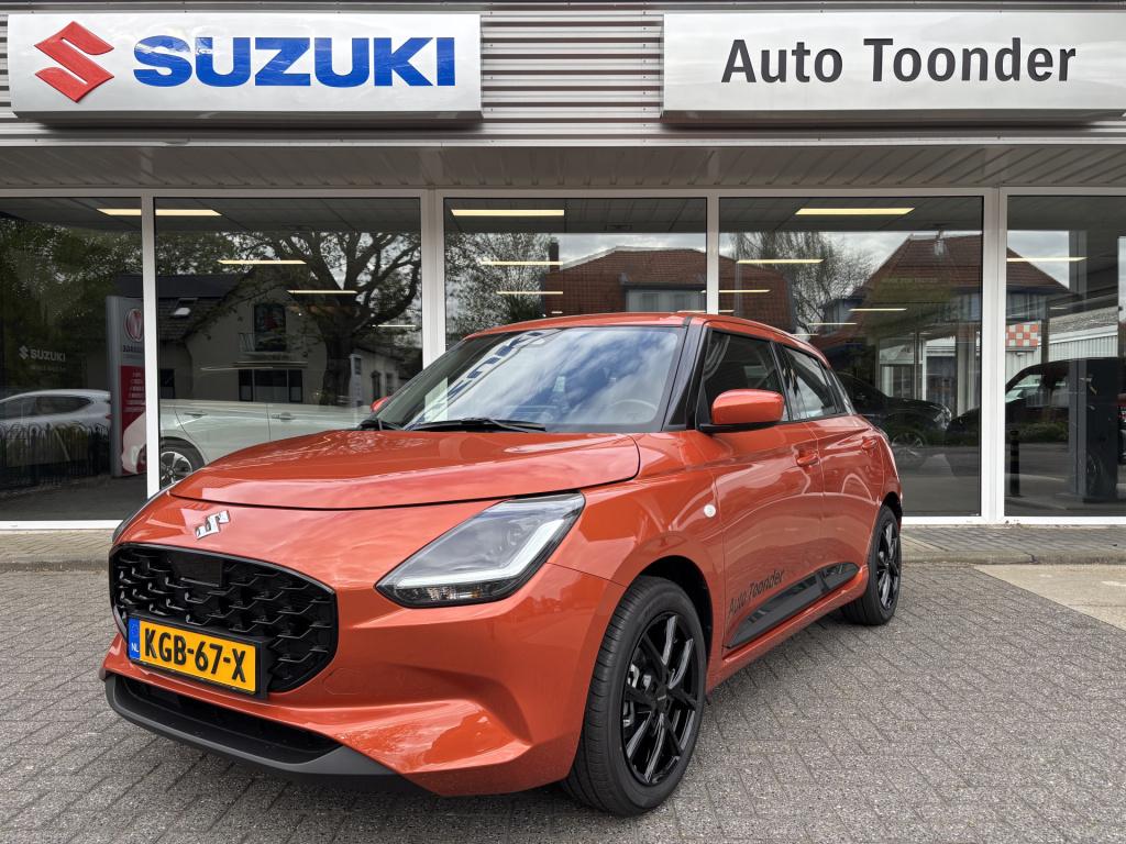 Suzuki Swift 1.2 comfort smart hybrid black orange edition/2250 korting