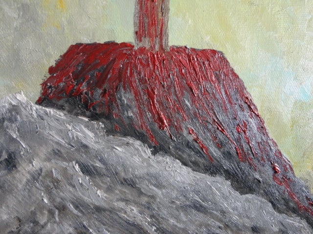 " Redemption "  prachtig Acrylschilderij van Bertha Hamilton