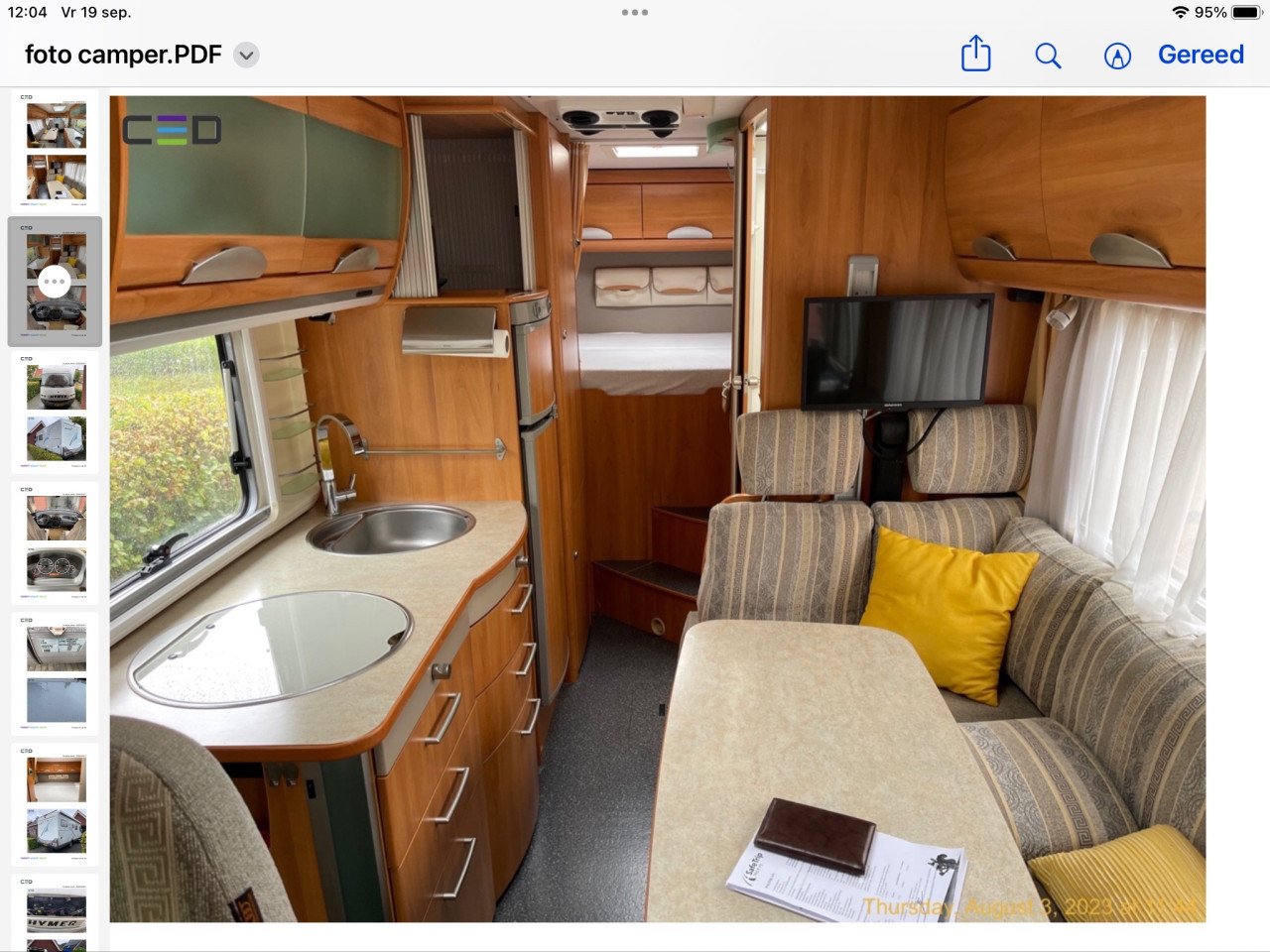 Hymer B644G integraal camper