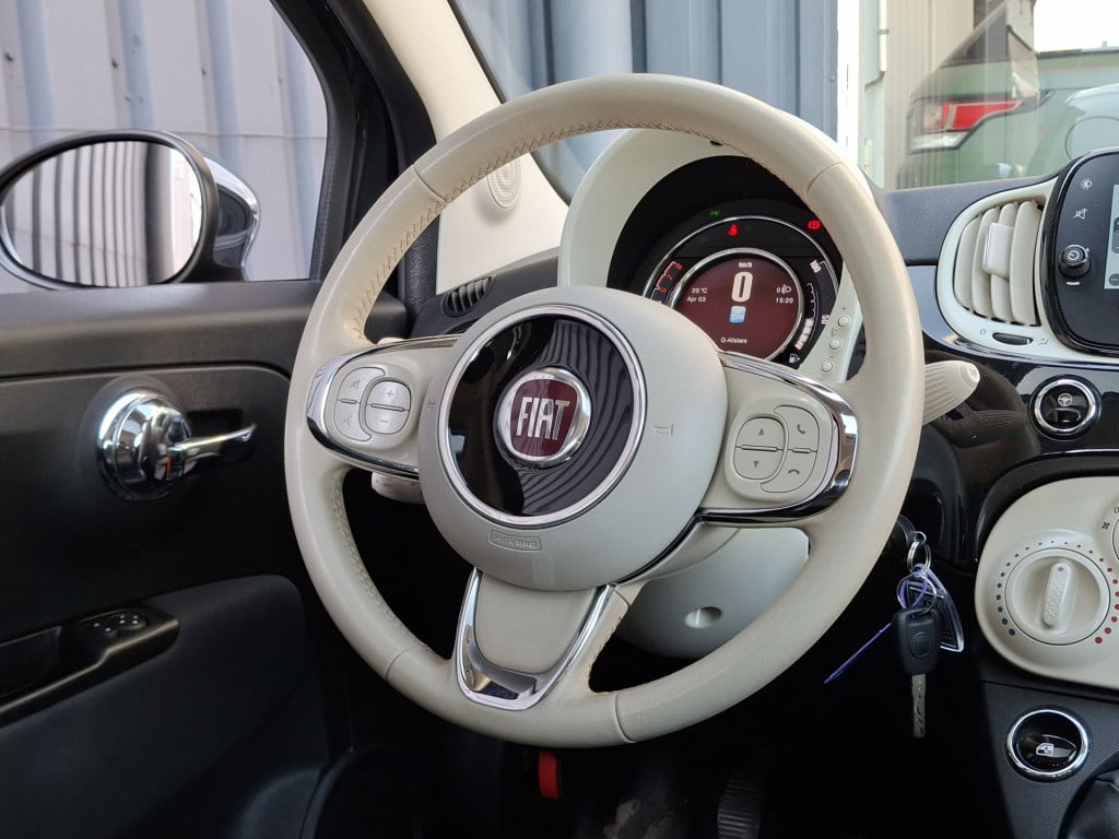 Fiat 500 1.2 lounge | airco | cruise | pano | leder