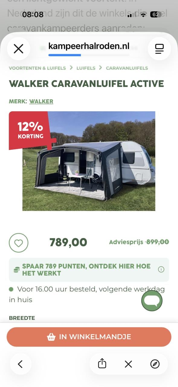 Voortent Ventura