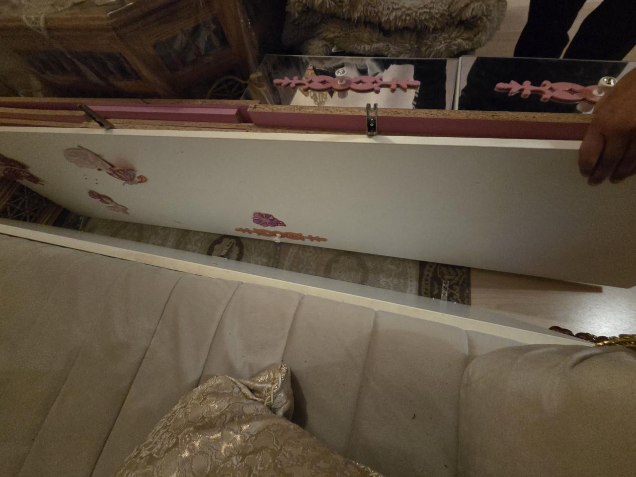 Kledingkasten voor meisjes kleur wit/ roze