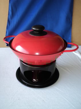 Woksetje met brander