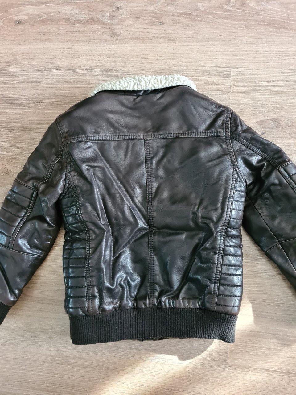 Jongens jas maat 116