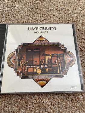 Cd- Cream, titel: Live Cream II