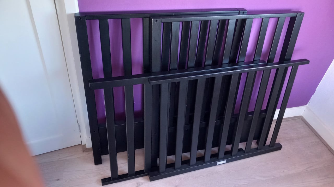 Mat zwarte bopita box met lade