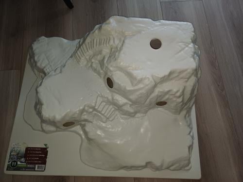 Ondergrond voor kerstdorp