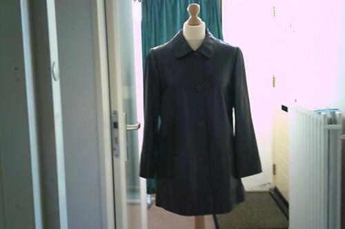 VINTAGE leren jas - S/M zie afmetingen - SUPERIEURE kwaliteit