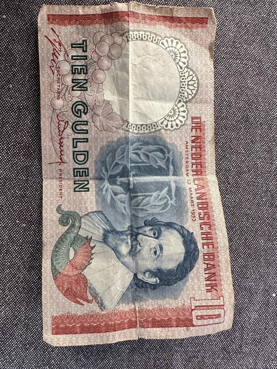 10 gulden biljet 1953