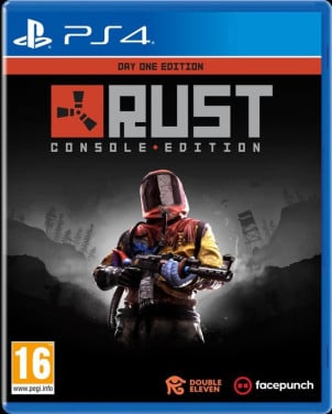 ZGAN PS4 game, RUST day one edition online only, geen krasje