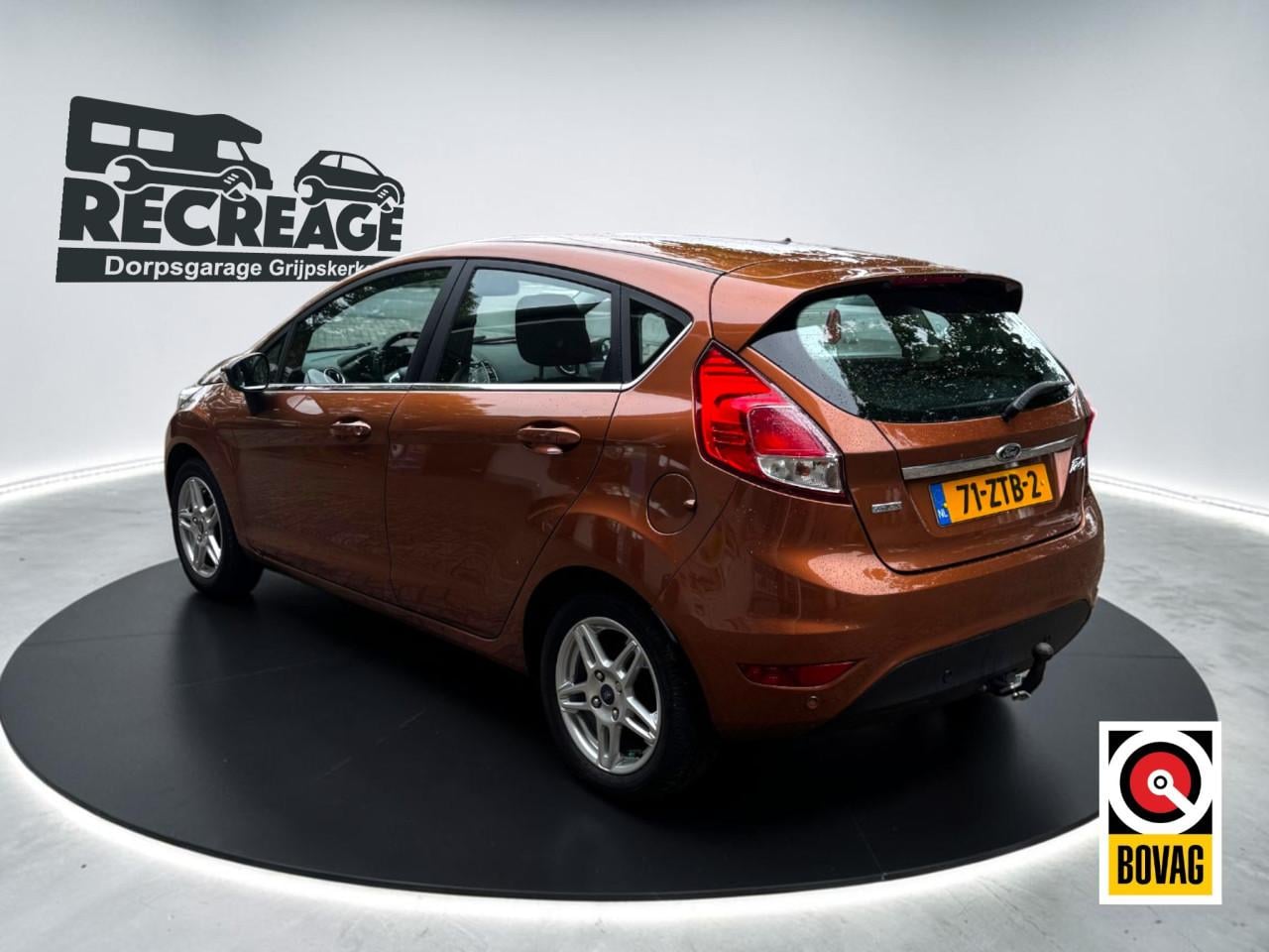 Ford Fiesta Titanium – compact van buiten, groots in comfort.