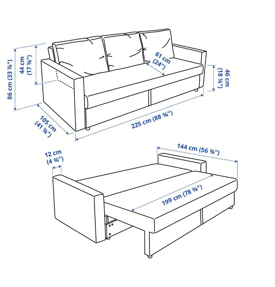 Ikea Friheten Bank / Slaapbank