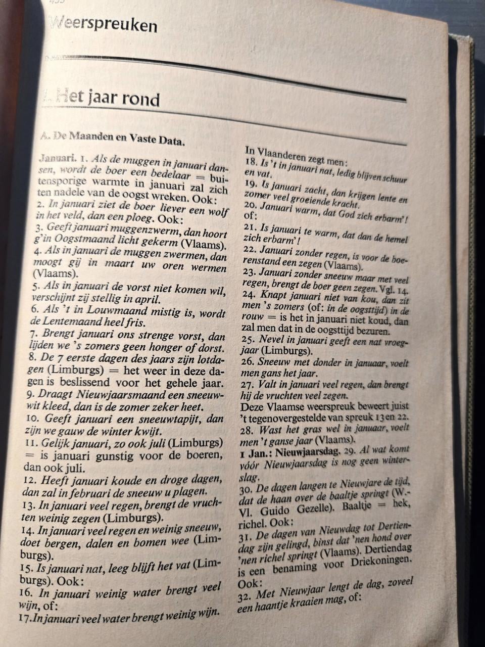 Het boek "Nederlandse spreekwoorden, spreuken en zegswijzen" 6e druk 1962