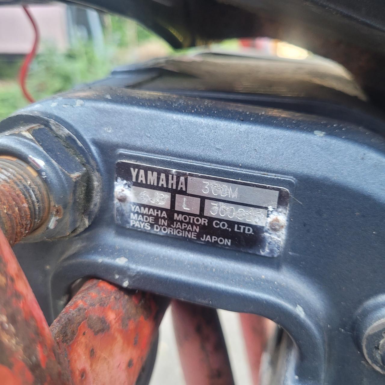 Yamaha buitenboordmotor 30pk 2takt langstaart hand st