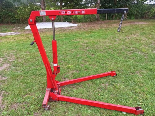 Motorkraan / Engine Crane / Giraf / Motortakel
