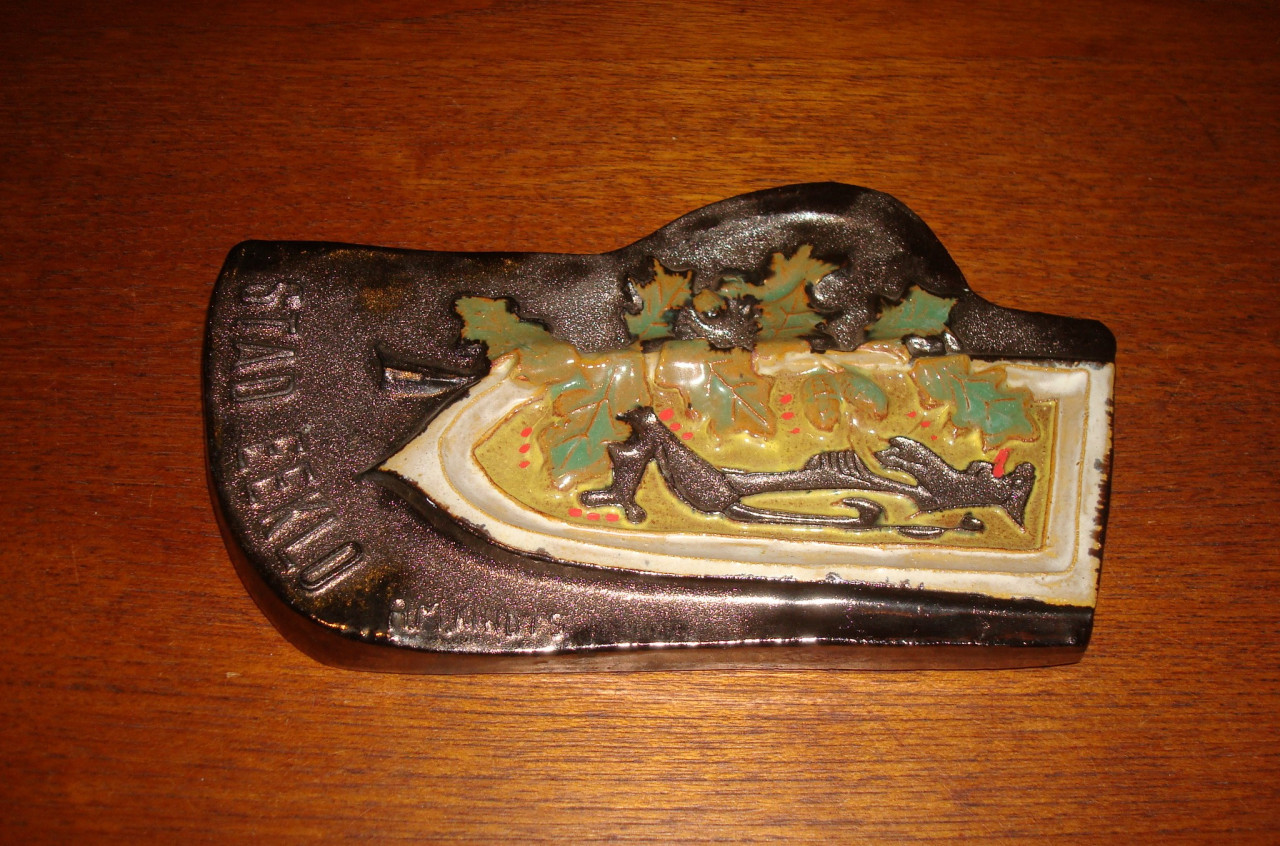 Plaquette Stad Eeklo A.M. Kindts