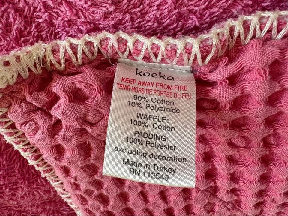 Roze Koeka boxkleed