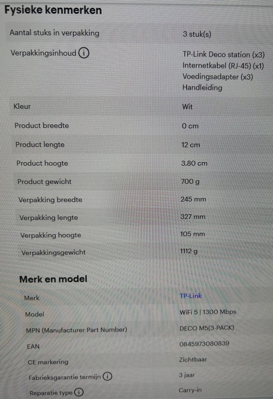 Wifiversterker set van 3