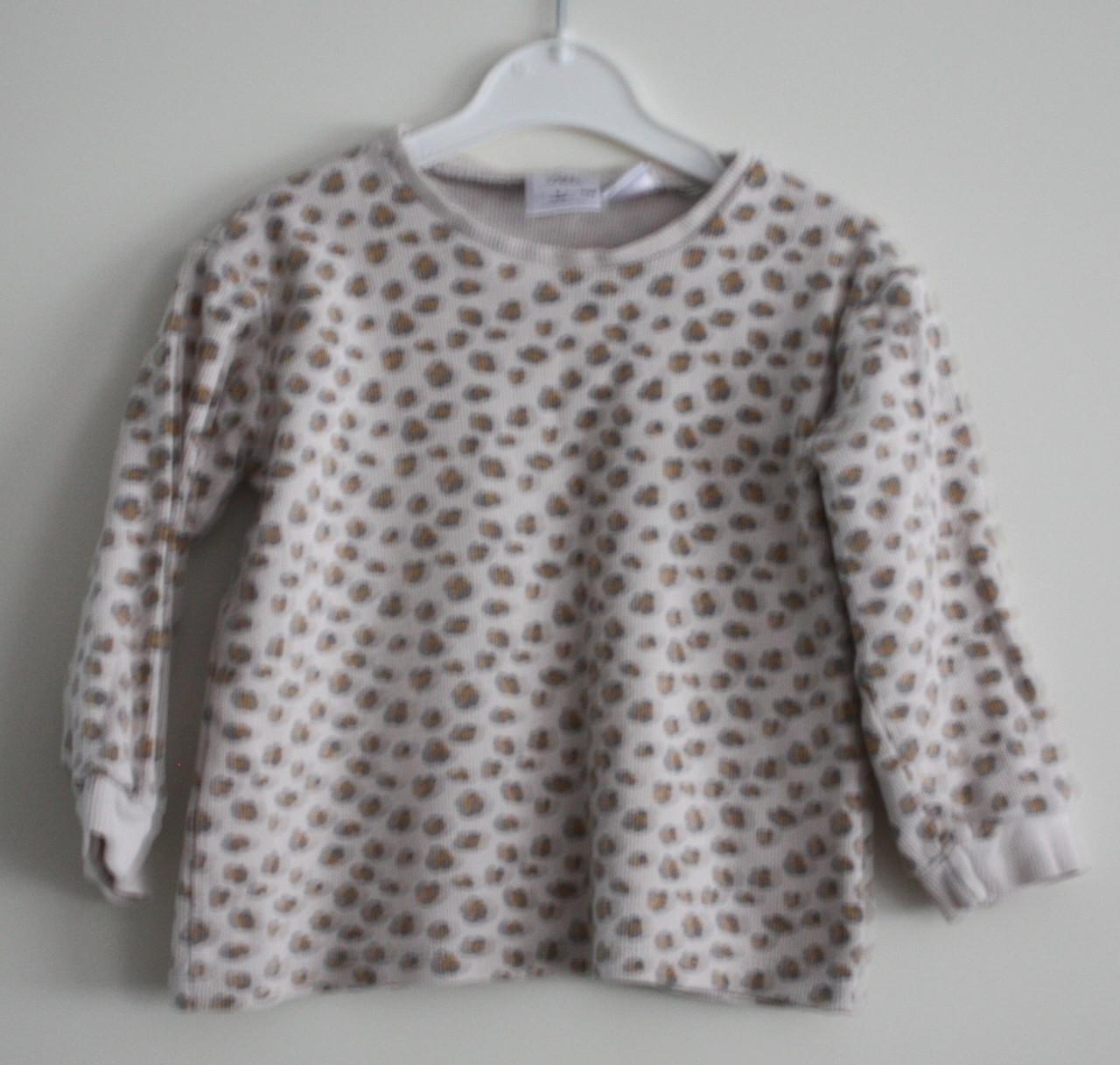 Luipaard shirt maat 104