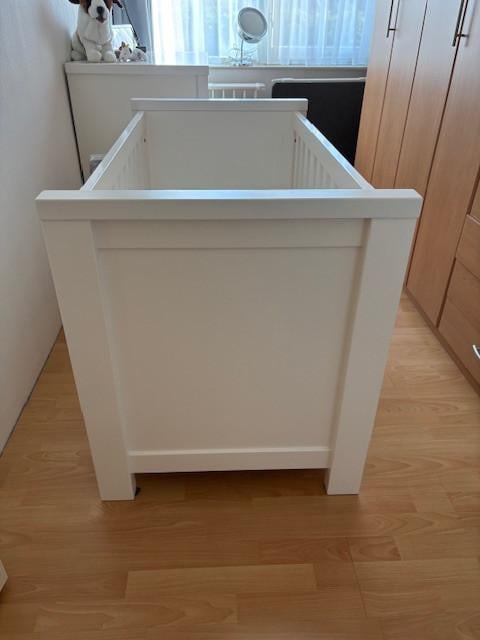 Commode en ledikant (60x120cm) wit