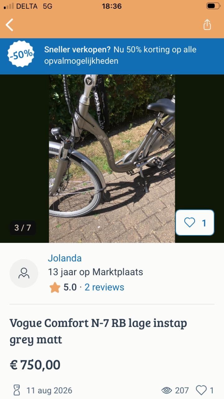 Electrische fiets vogue