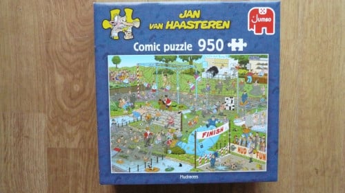 Van Haasteren Modder racen. 1x gelegd dus nieuw.