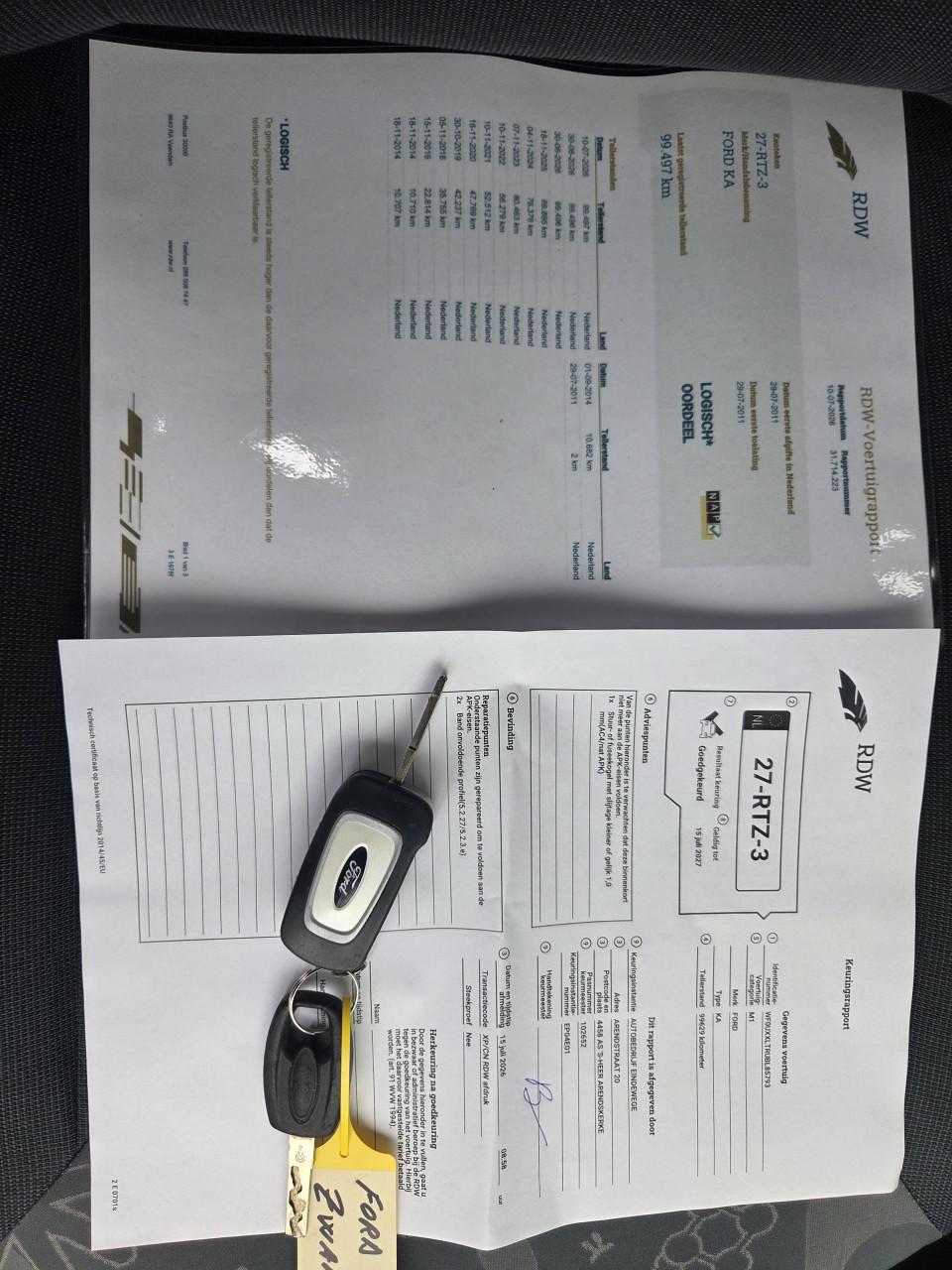 Ford Ka 1.2 Cool & Sound start/stop | 99.497 | NAP | Airco | APK 07-2027!