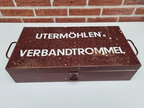 Vintage verbandtrommel.