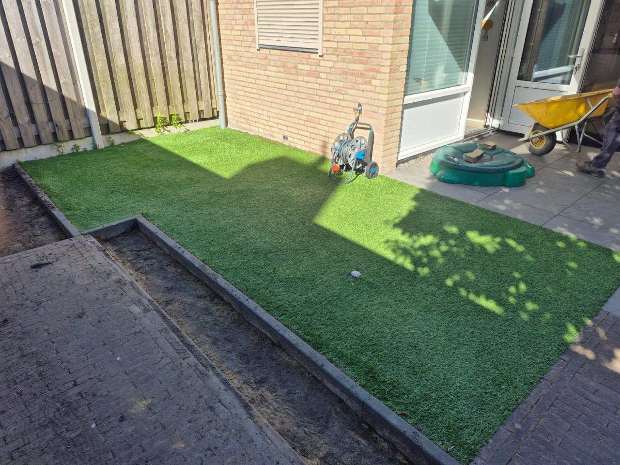 Kunstgras (Den Helder Luxe) incl onderdoek