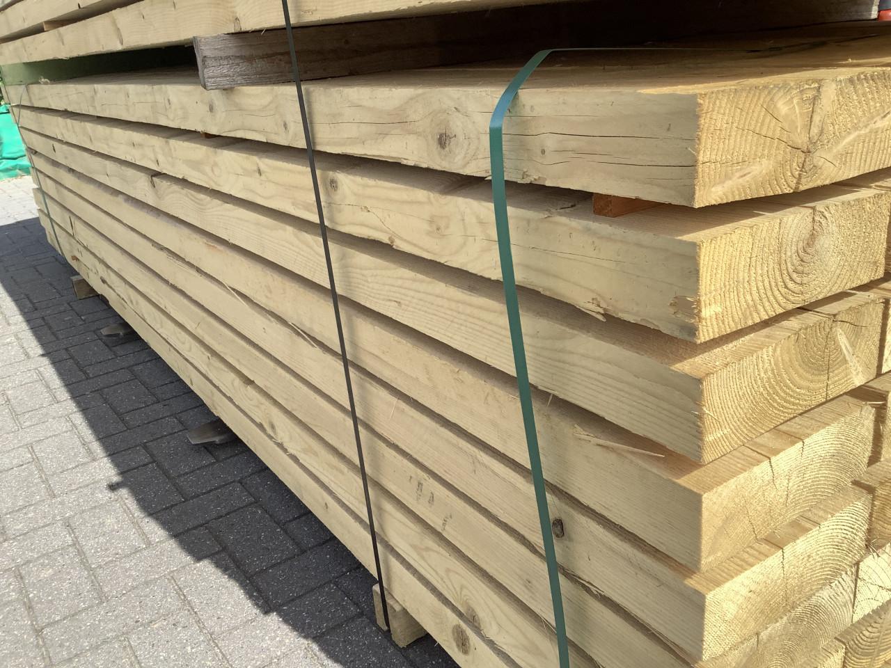 Nieuwe Vuren Balken 75x225