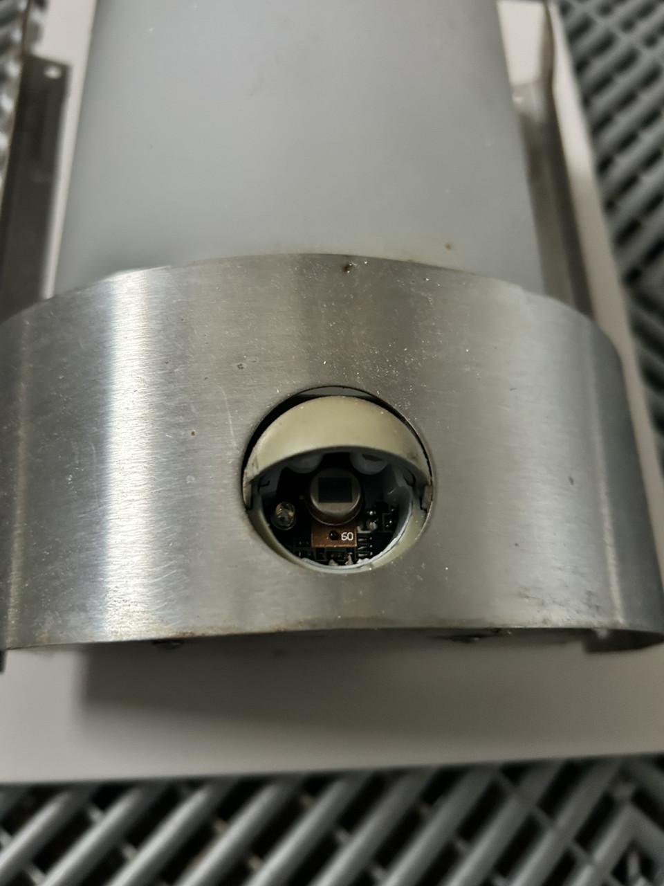 Massive rvs-buitenlamp