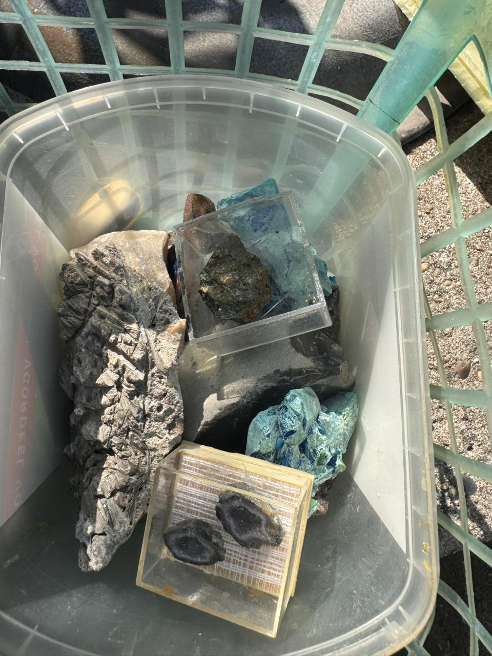 Verzameling edelstenen